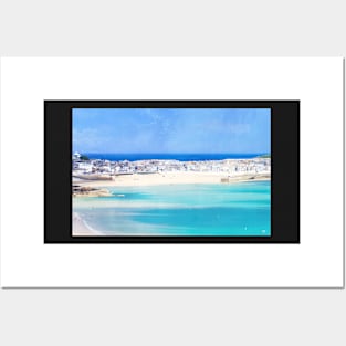 St Ives, Cornwall - Original, version 3 Posters and Art